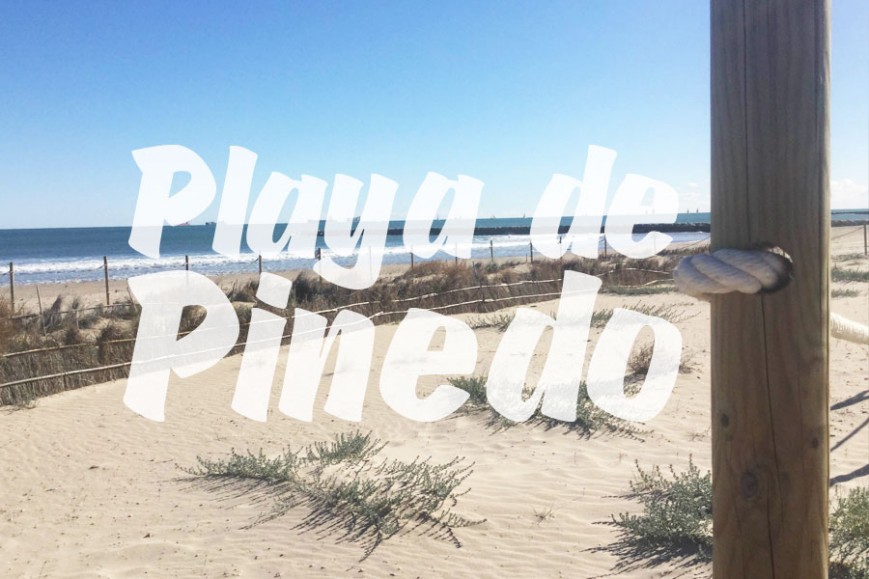 La playa de Pinedo en Valencia